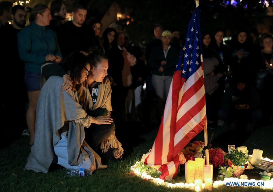 Xinhua Headlines: California bar shooting shocks city once deemed safe in U.S.