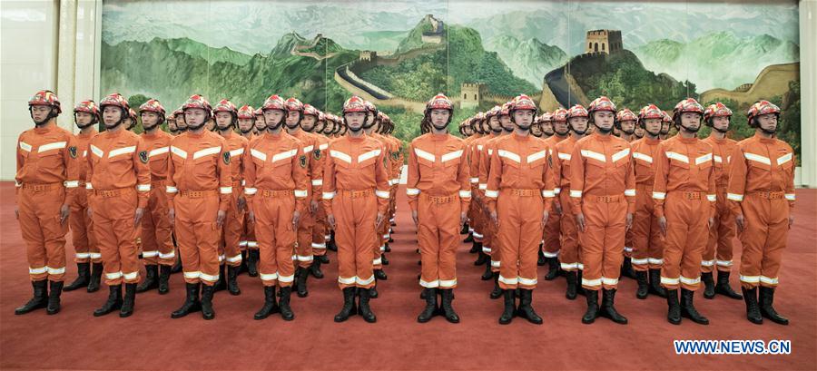 CHINA-BEIJING-NATIONAL FIRE AND RESCUE TEAM (CN)