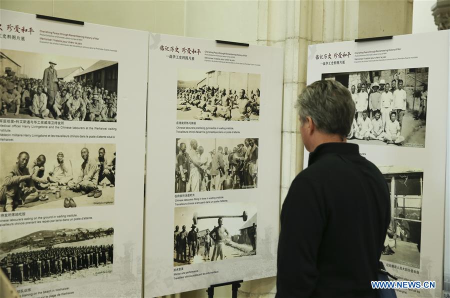 BELGIUM-BRUGES-CHINESE LABOUR CORPS OF WWI-PHOTO EXHIBITION