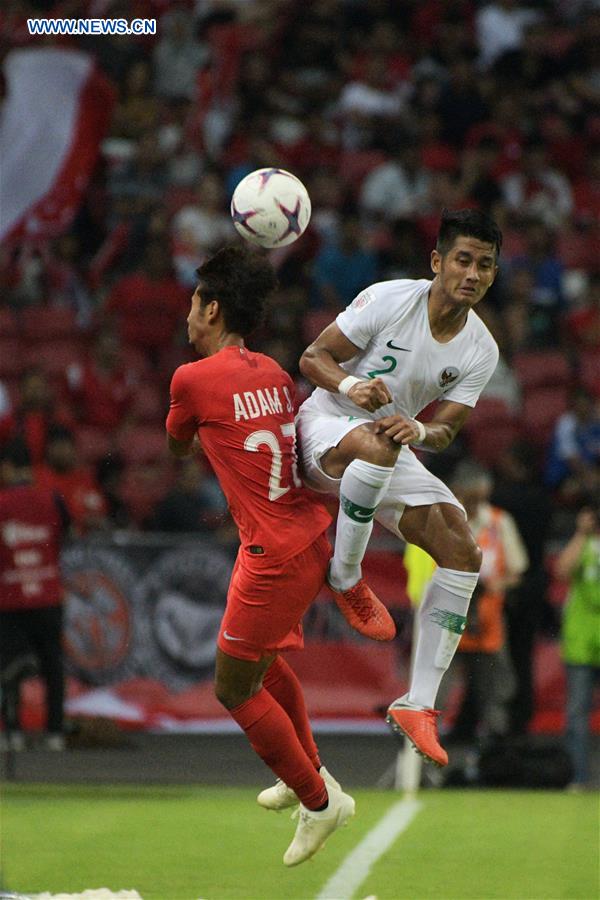 (SP)SINGAPORE-SOCCER-AFF SUZUKI CUP-SINGAPORE VS INDONESIA