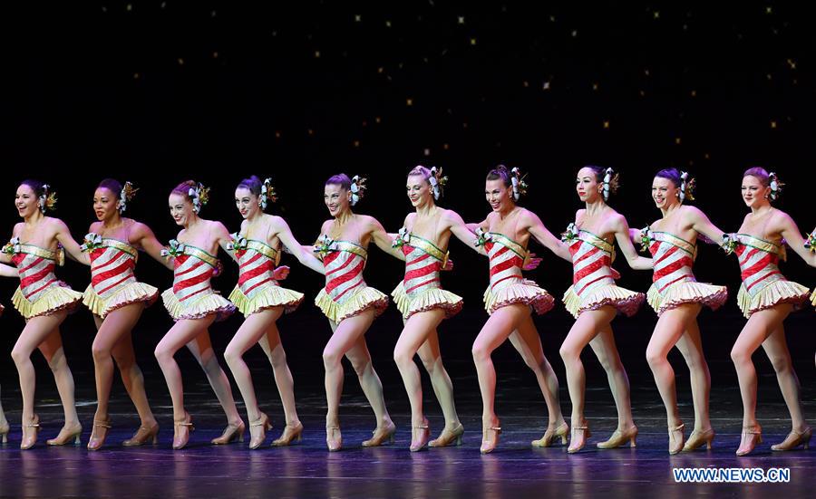 U.S.-NEW YORK-CHRISTMAS SPECTACULAR-ROCKETTES