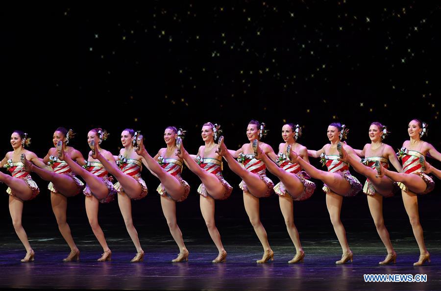 U.S.-NEW YORK-CHRISTMAS SPECTACULAR-ROCKETTES