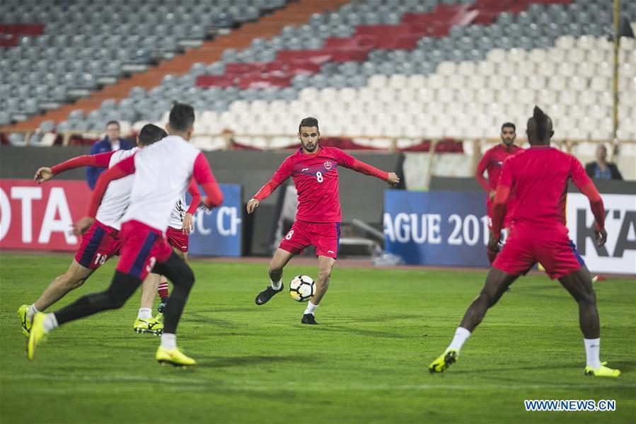 (SP)IRAN-TEHRAN-AFC CHAMPIONS LEAGUE FINAL-TRAINING SESSION