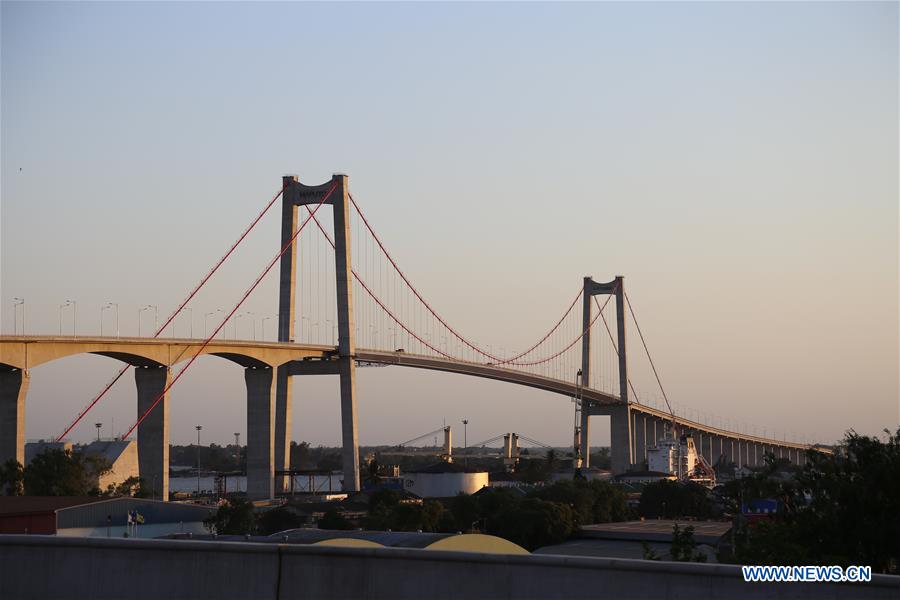 MOZAMBIQUE-MAPUTO BAY BRIDGE-AFRICA-LONGEST SUSPENSION BRIDGE-OPEN TO TRAFFIC