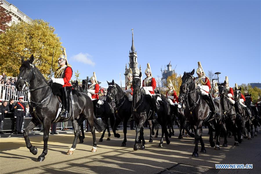 BRITAIN-LONDON-LORD MAYOR'S SHOW