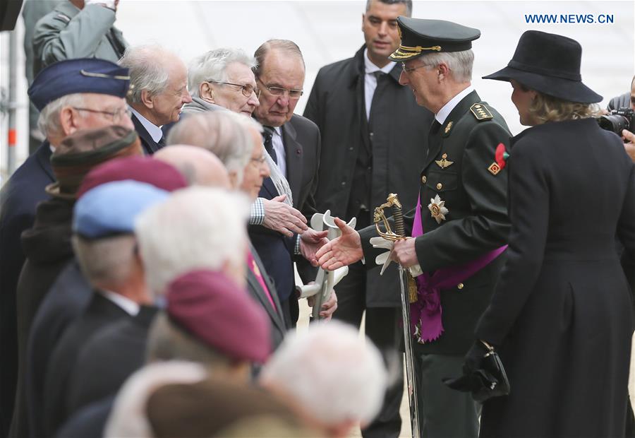 BELGIUM-BRUSSELS-WWI ARMISTICE-CEREMONY