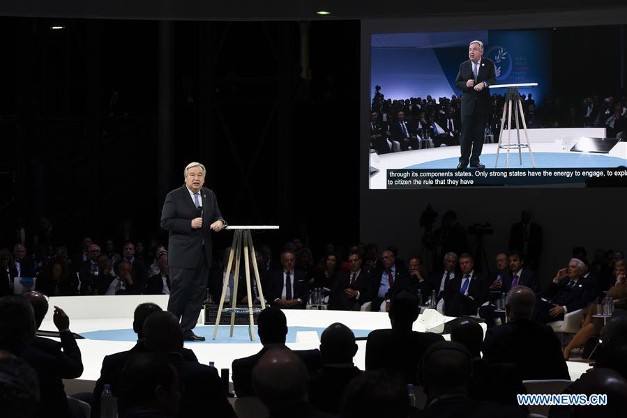 FRANCE-PARIS-PARIS PEACE FORUM