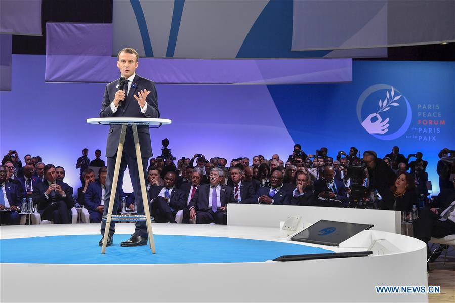 FRANCE-PARIS-PARIS PEACE FORUM