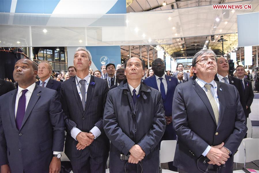 FRANCE-PARIS-PARIS PEACE FORUM-JI BINGXUAN