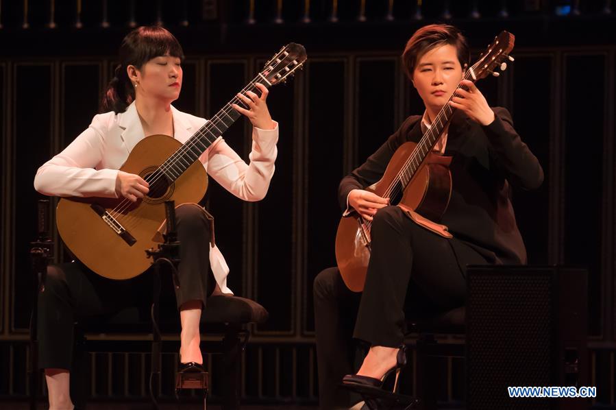 HUNGARY-BUDAPEST-MUSIC-BEIJING GUITAR DUO