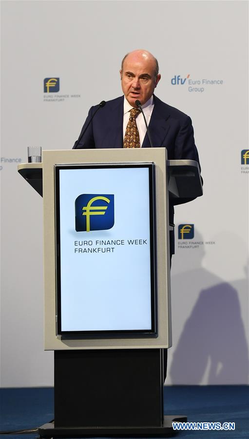 GERMANY-FRANKFURT-EURO FINANCE WEEK-OPENING CONFERENCE