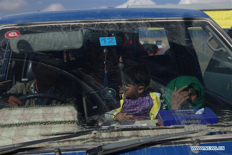 AFGHANISTAN-GHAZNI-DISPLACED FAMILY