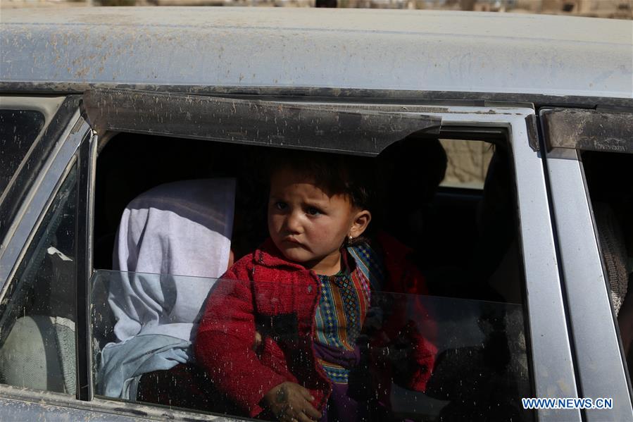 AFGHANISTAN-GHAZNI-DISPLACED FAMILY