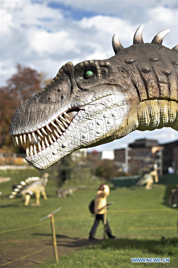 SWITZERLAND-ZURICH-DINOSAUR-EXHIBITION