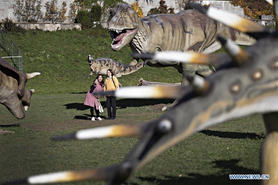 SWITZERLAND-ZURICH-DINOSAUR-EXHIBITION