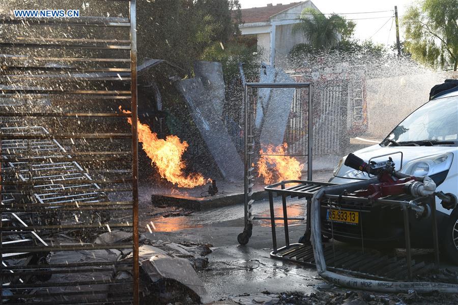 ISRAEL-SDEROT-GAZA-ATTACK