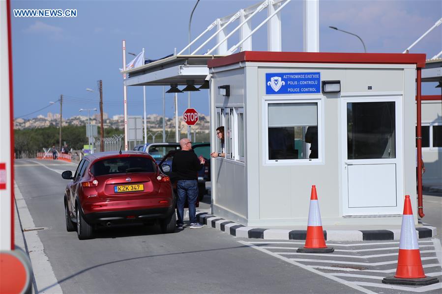 CYPRUS-DERYNEIA-CROSSING POINT