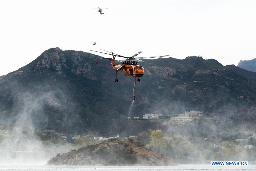 U.S.-THOUSAND OAKS-WILDFIRE