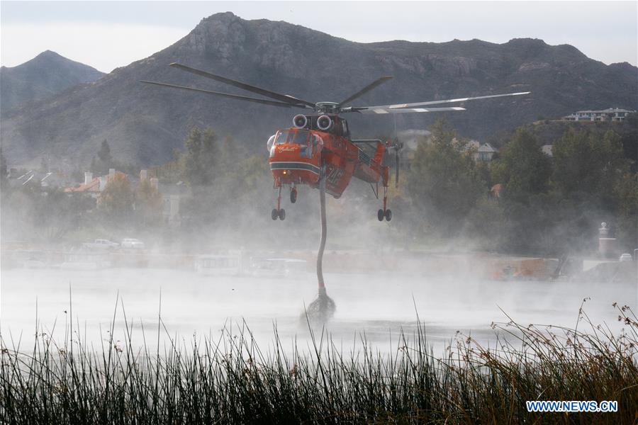 U.S.-THOUSAND OAKS-WILDFIRE