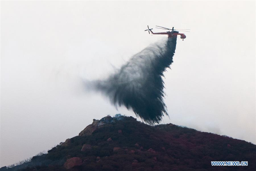 U.S.-THOUSAND OAKS-WILDFIRE