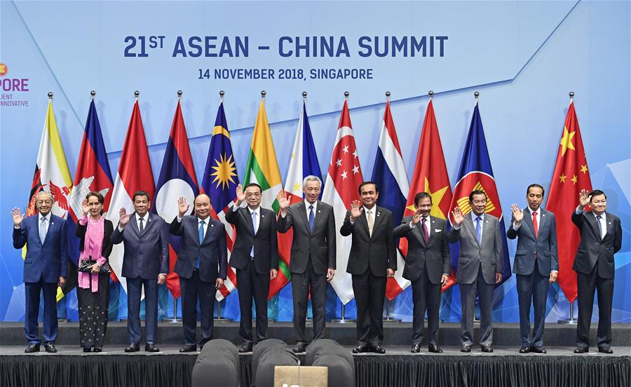 SINGAPORE-LI KEQIANG-21ST CHINA-ASEAN SUMMIT 
