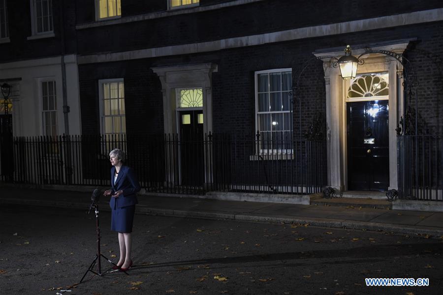 BRITAIN-LONDON-PM-BREXIT-STATEMENT