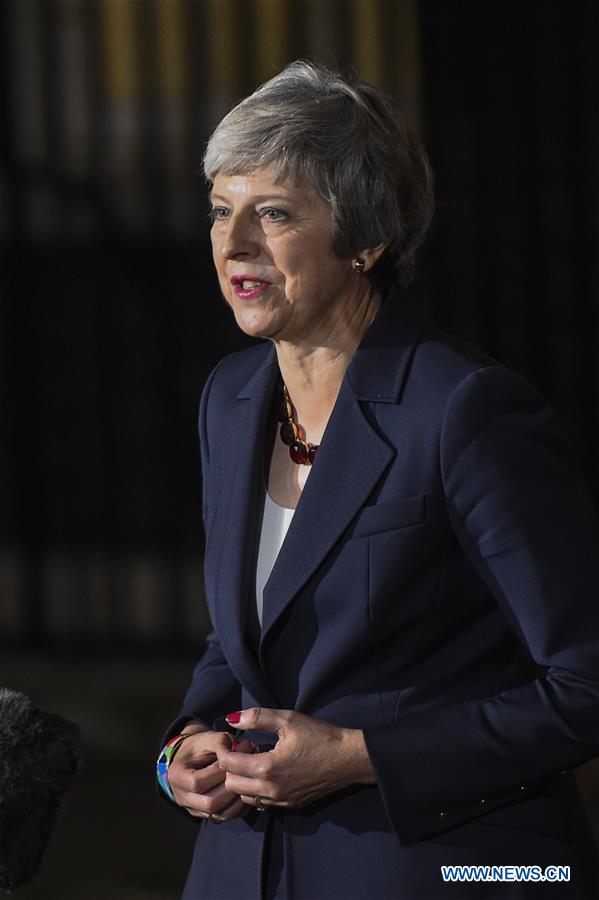 BRITAIN-LONDON-PM-BREXIT-STATEMENT