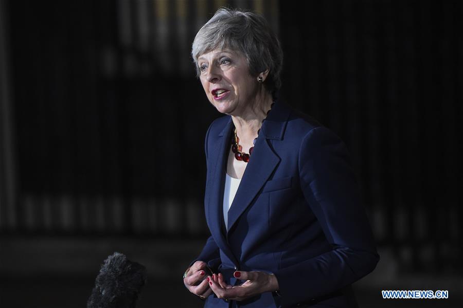 BRITAIN-LONDON-PM-BREXIT-STATEMENT