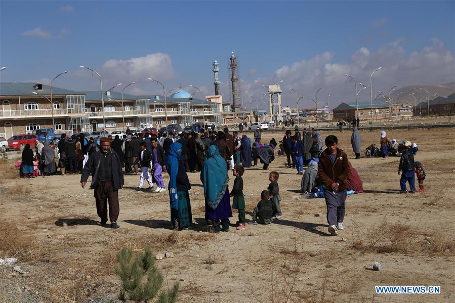 AFGHANISTAN-GHAZNI-DISPLACED FAMILY