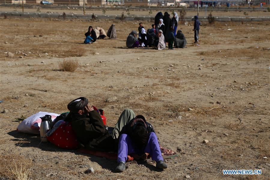 AFGHANISTAN-GHAZNI-DISPLACED FAMILY