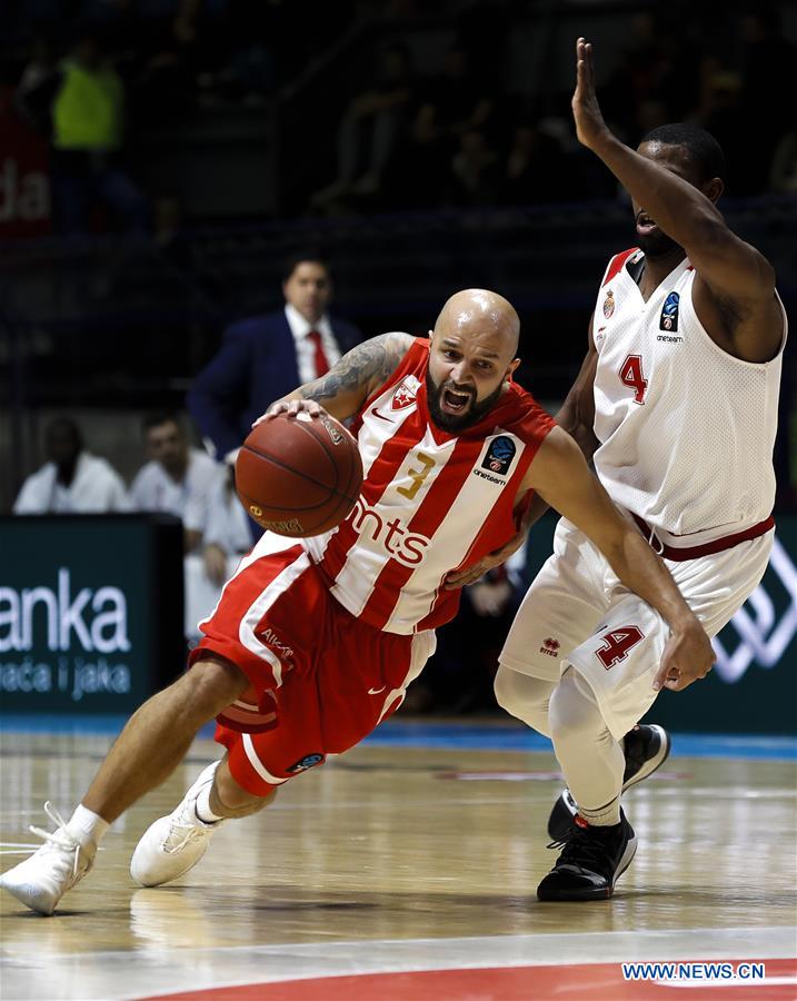 (SP)SERBIA-BELGRADE-BASKETBALL-CRVENA ZVEZDA VS MONACO