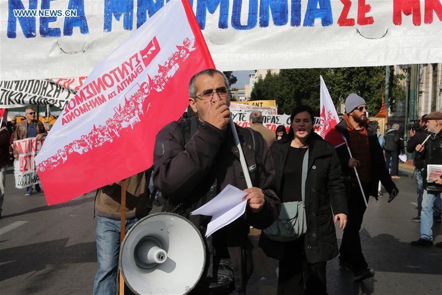 GREECE-ATHENS-STRIKE