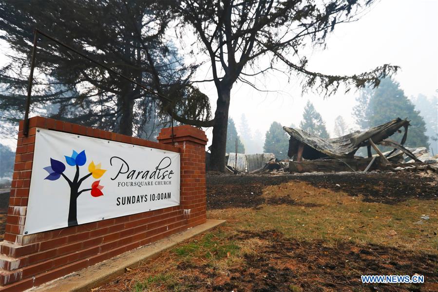 U.S.-PARADISE-WILDFIRE-DEATH TOLL