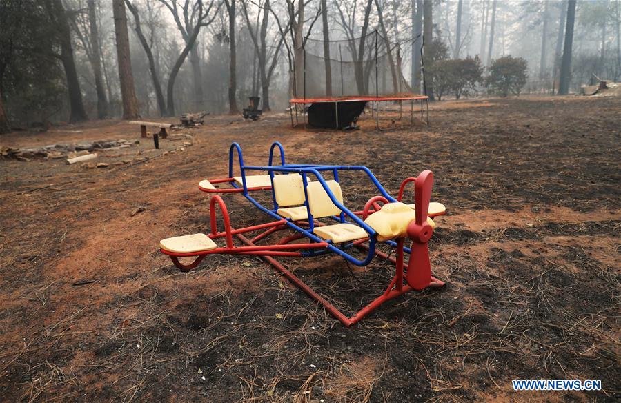 U.S.-PARADISE-WILDFIRE-DEATH TOLL