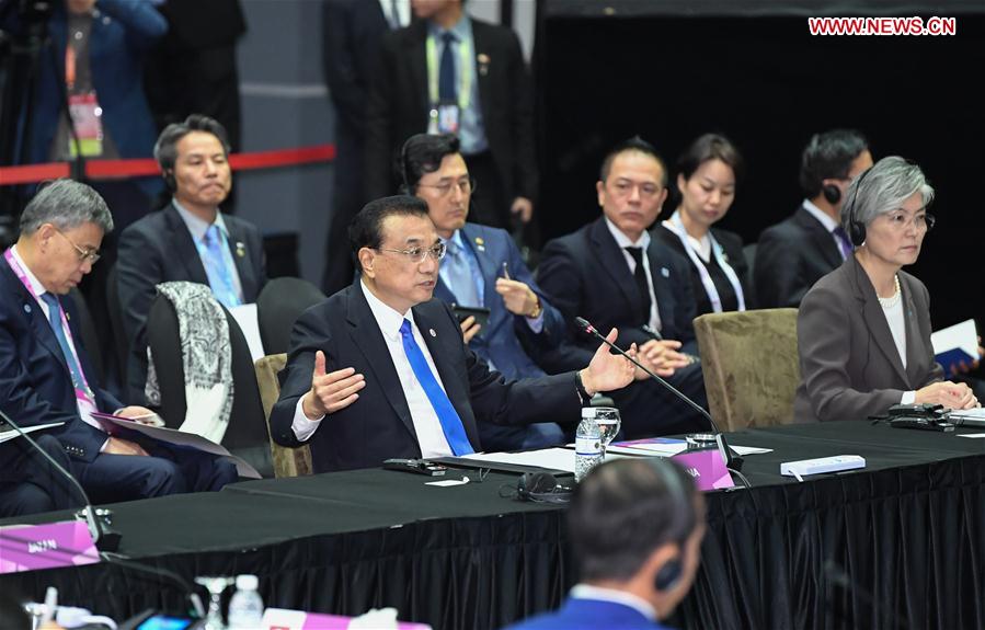 SINGAPORE-LI KEQIANG-ASEAN-CHINA-JAPAN-SOUTH KOREA-MEETING 