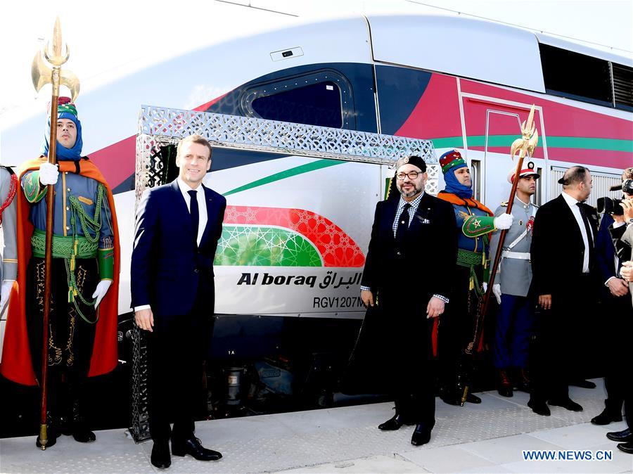 MOROCCO-TANGIER-HIGH-SPEED TRAIN-LAUNCH