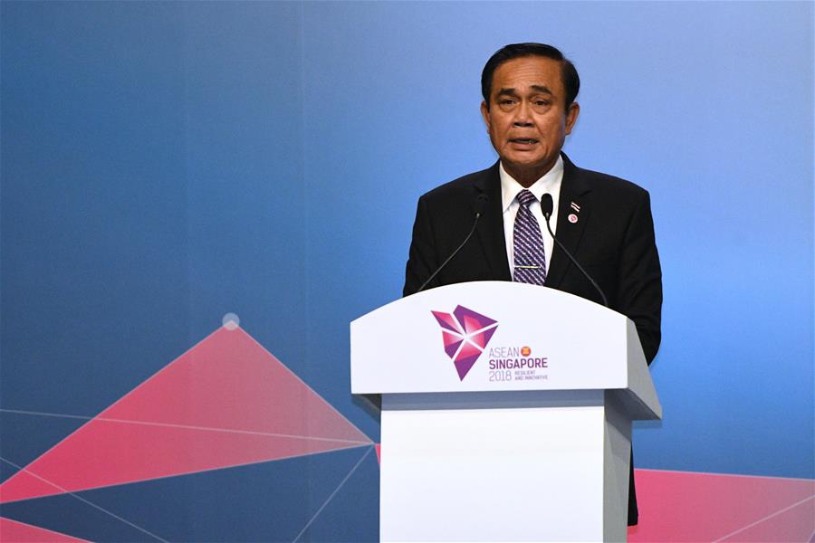 SINGAPORE-ASEAN-SUMMIT-CLOSING CEREMONY