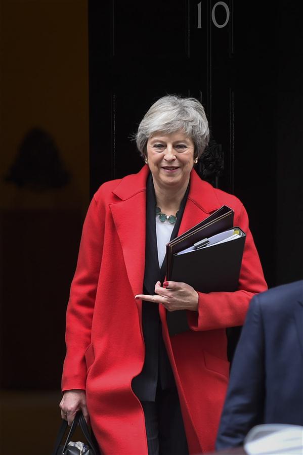 BRITAIN-LONDON-BREXIT-THERESA MAY