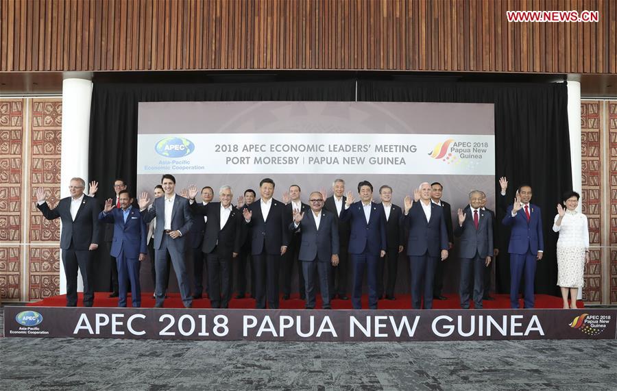 PAPUA NEW GUINEA-CHINA-XI JINPING-APEC-ECONOMIC LEADERS' MEETING-SPEECH