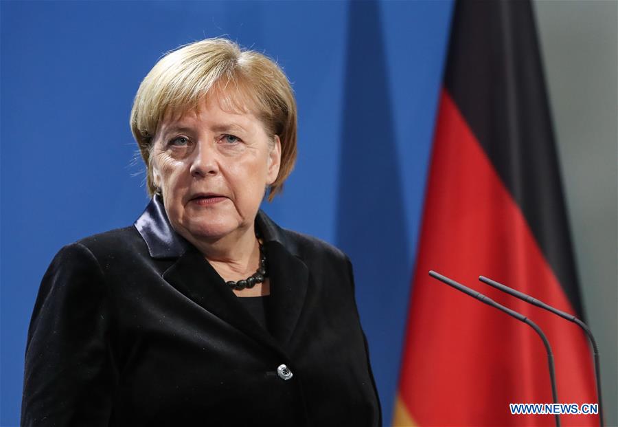 GERMANY-BERLIN-FRANCE-PRESIDENT-MACRON-VISIT