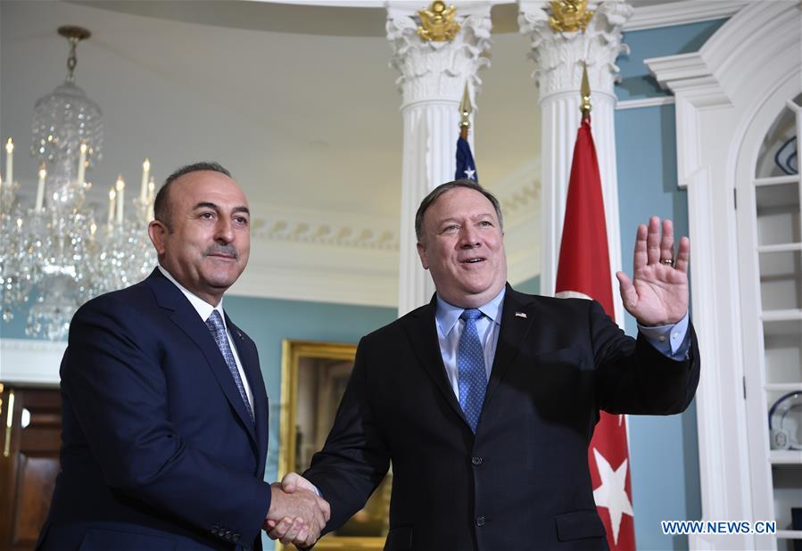 U.S.-WASHINGTON D.C.-SECRETARY OF STATE-TURKEY-FM-MEETING