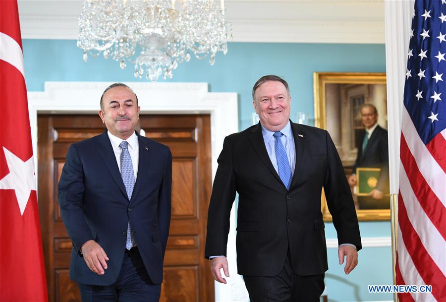U.S.-WASHINGTON D.C.-SECRETARY OF STATE-TURKEY-FM-MEETING