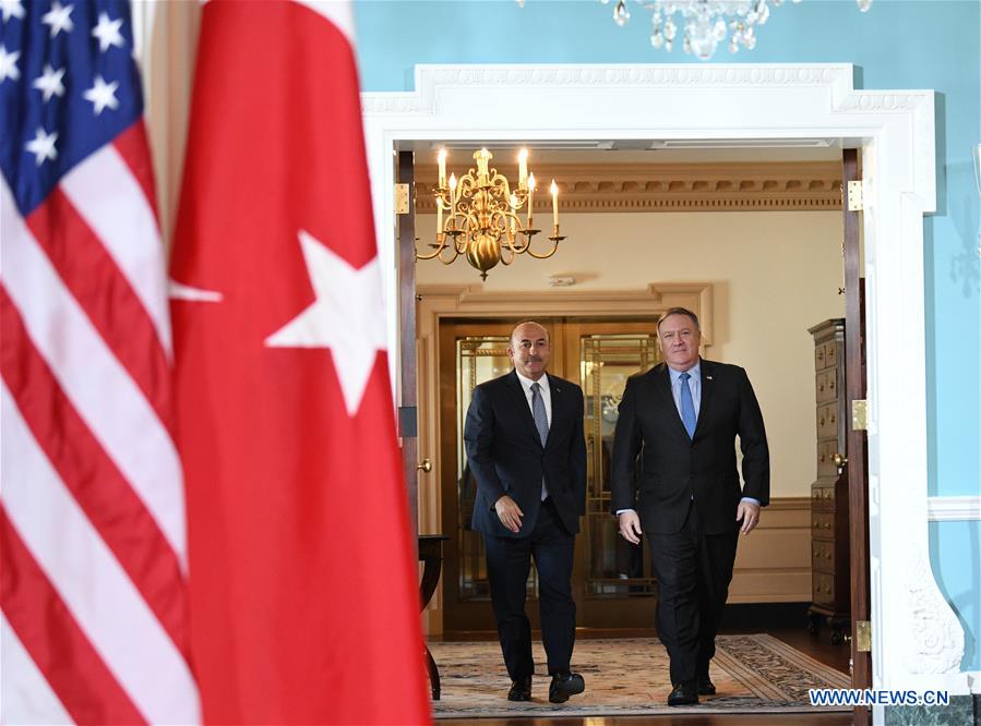 U.S.-WASHINGTON D.C.-SECRETARY OF STATE-TURKEY-FM-MEETING