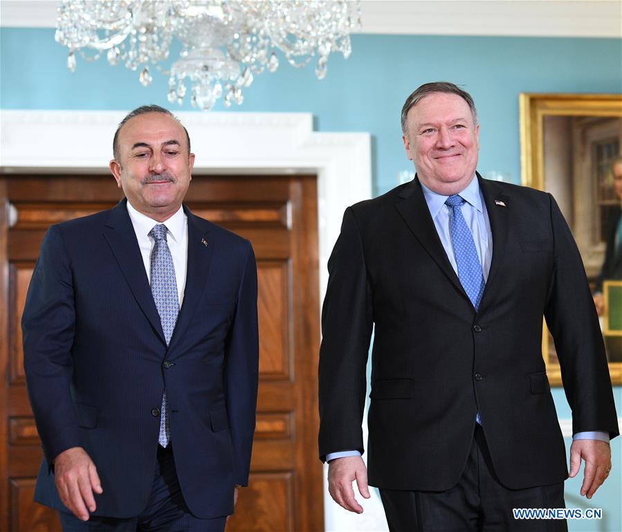 U.S.-WASHINGTON D.C.-SECRETARY OF STATE-TURKEY-FM-MEETING