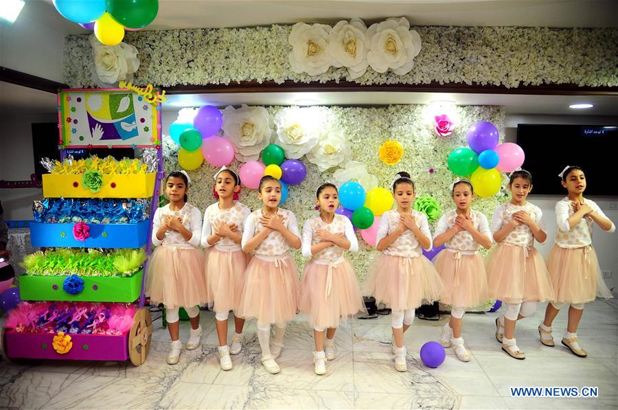 SYRIA-DAMASCUS-CHILDREN'S DAY