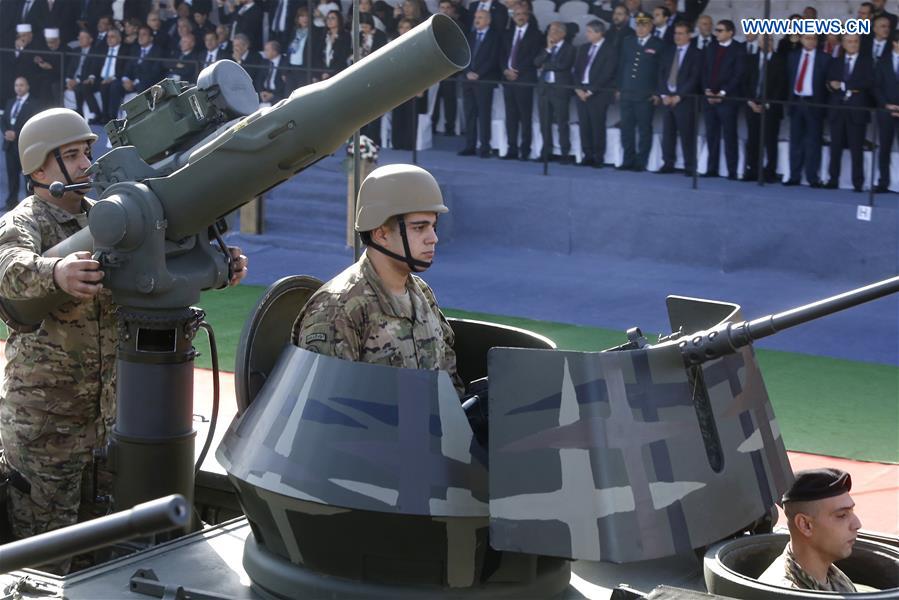 LEBANON-BEIRUT-75TH INDEPENDENCE DAY-PARADE