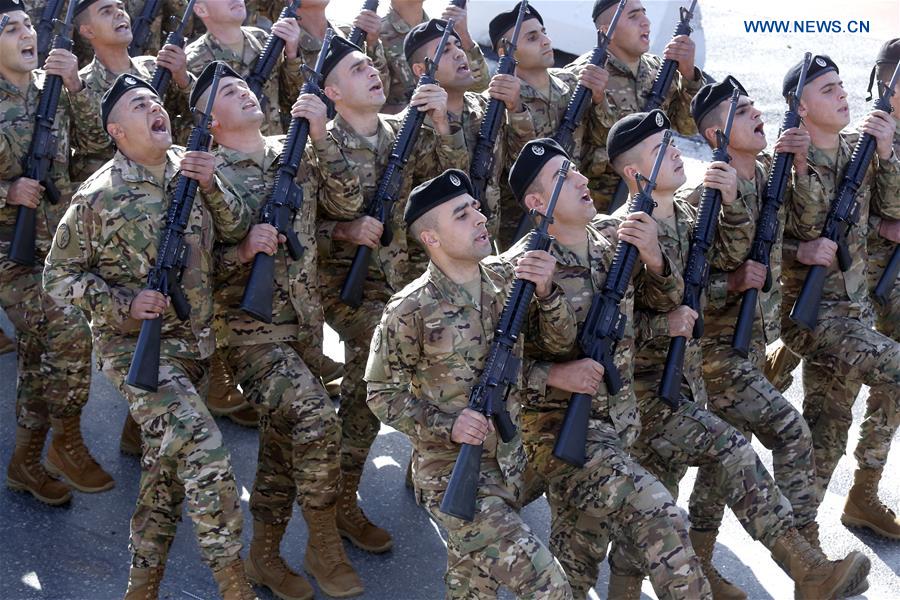 LEBANON-BEIRUT-75TH INDEPENDENCE DAY-PARADE