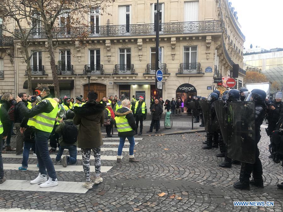 FRANCE-PARIS-YELLOW VEST PROTESTS