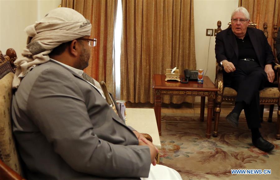 YEMEN-SANAA-UN ENVOY-MEETING