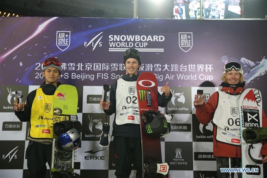 (SP)CHINA-BEIJING-FIS-SNOWBOARD-BIG AIR-WORLD CUP(CN)
